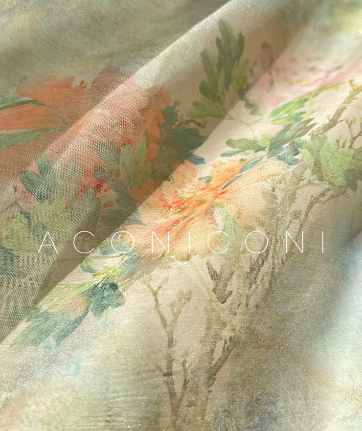 Aconiconi|Palace Garden Summer Long Dress