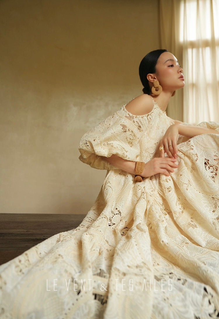 LE VENT & TES AILES | Dawn of Lace Flowy Dress  The Lunaria