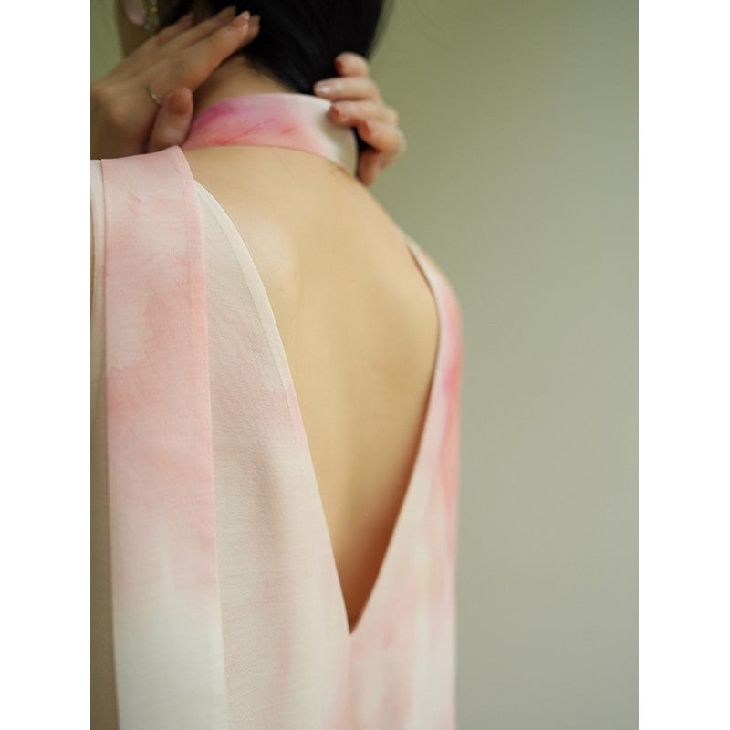 Aconiconi | Vienna Kiss Sleeveless Flowy Dress