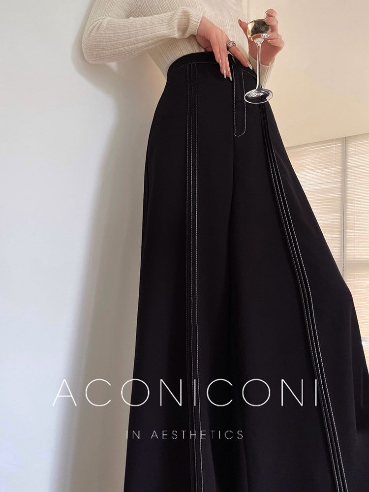 Aconiconi|Vintage Wide Leg Pants