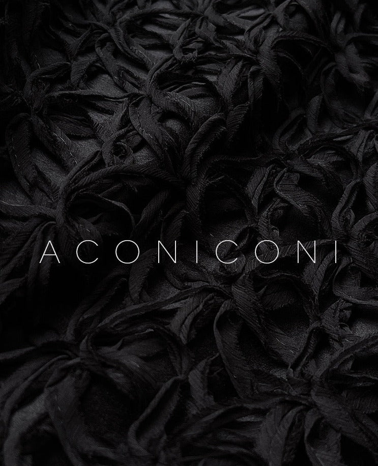 Aconiconi|Quiet Night Orchid Retro Suspender Dress