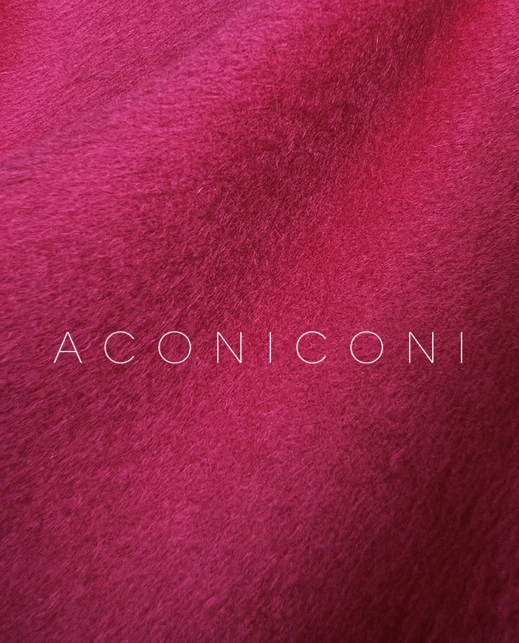 Aconiconi | Ebony 100% Australian wool double-sided winter coat