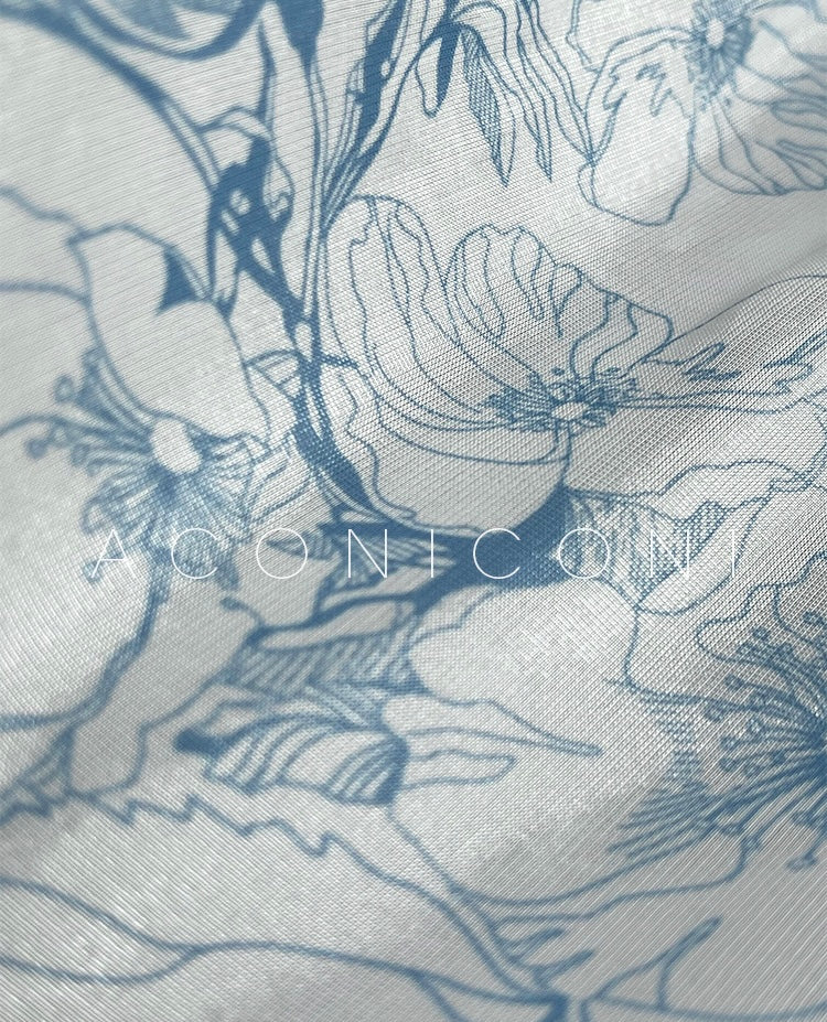 Aconiconi|Sea Island Frosty Suspender Sweet Short Dress