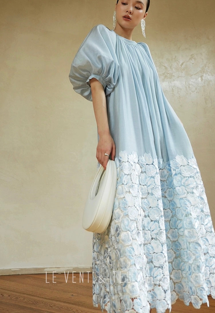 LE VENT & TES AILES | Azure Romance Dress