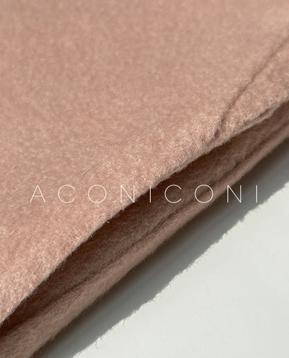 Aconiconi | Soft Lover Double Faced Premium Wool Coat