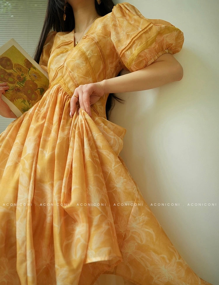 Aconiconi｜Clementine Kiss Summer Dress