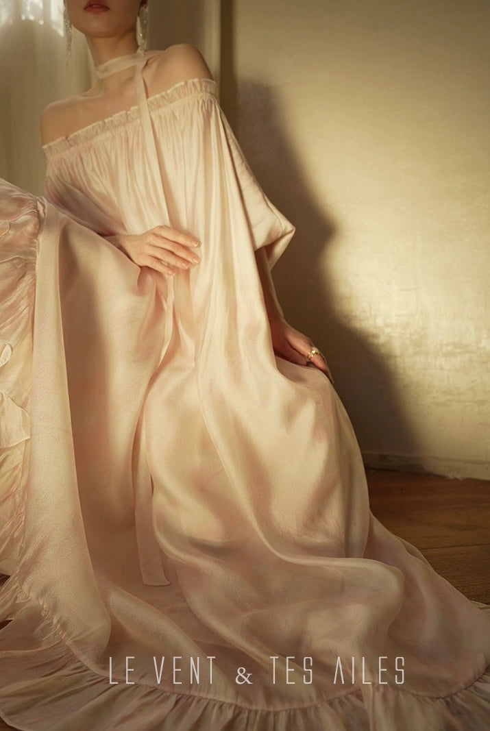 LE VENT & TES AILES | Rosalie Rouge Flowy Dress