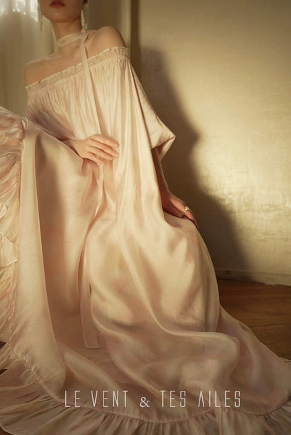 LE VENT & TES AILES | Rosalie Rouge Flowy Dress