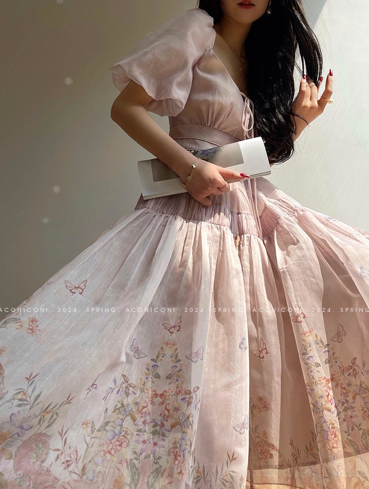 Aconiconi | Fleur de Luxe Long Dress