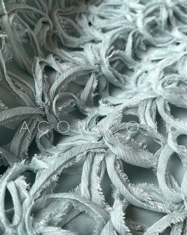 Aconiconi｜Quiet Night Orchid Retro Suspender Dress