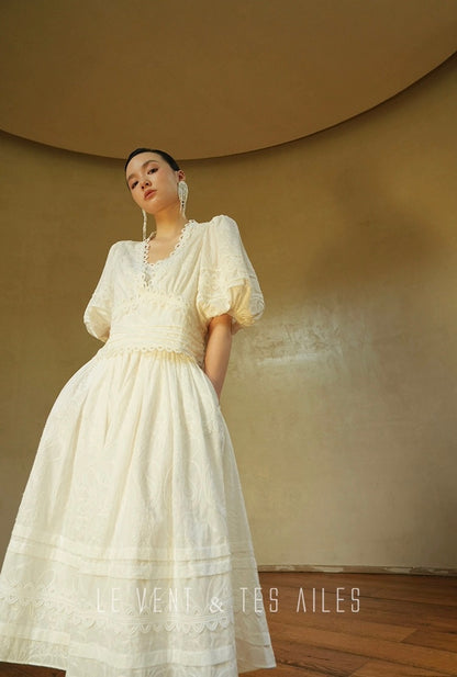 LE VENT & TES AILES | Écriture Fine Skirt Set