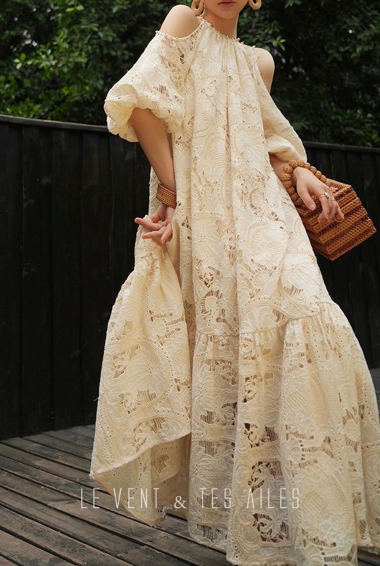 LE VENT & TES AILES | Dawn of Lace Flowy Dress