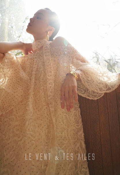LE VENT & TES AILES | Lily & Lace Off Shoulder Dress