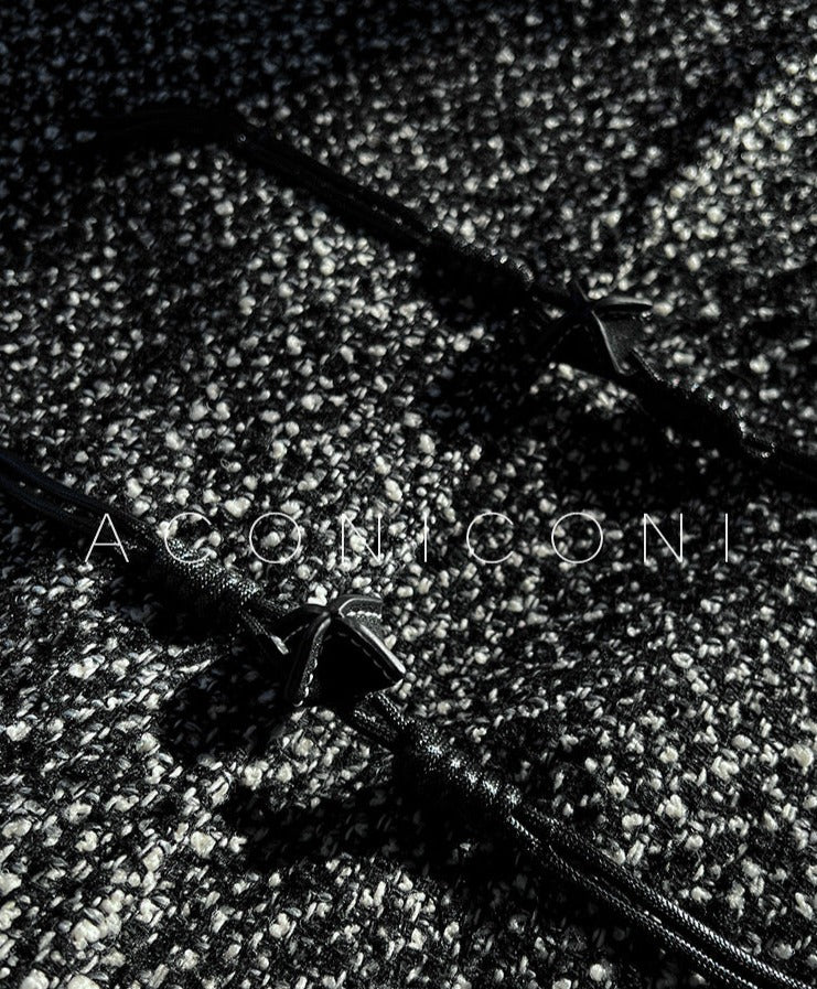 Aconiconi｜Secret Fragrance Tweed wool Skirt Suit