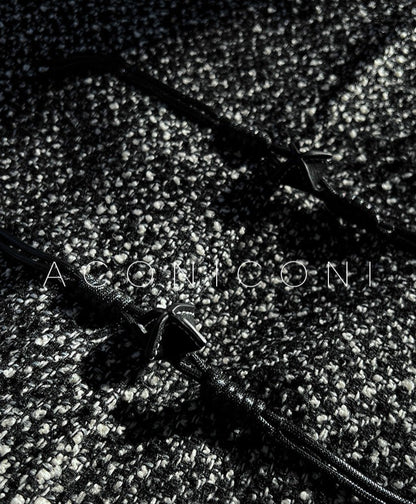 Aconiconi｜Secret Fragrance Tweed wool Skirt Suit