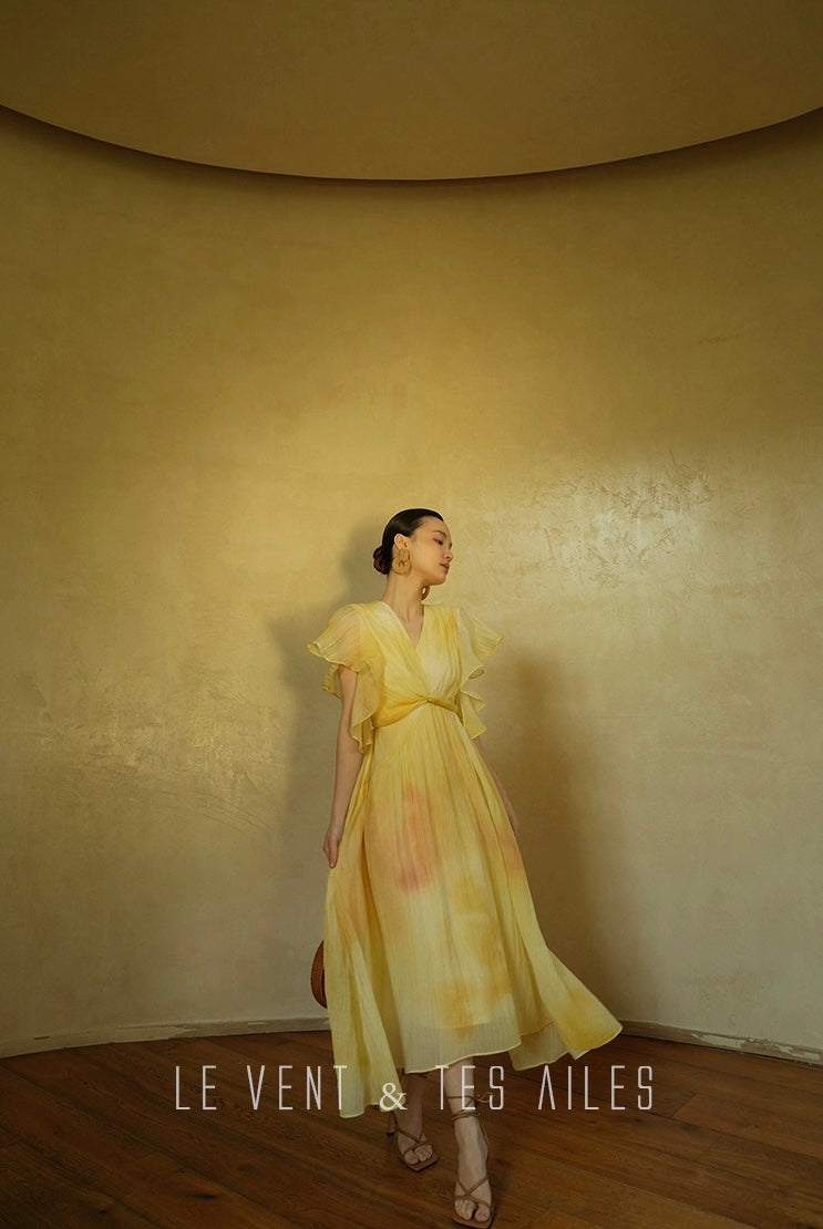 LE VENT & TES AILES | Amber Bloom Flowy Dress