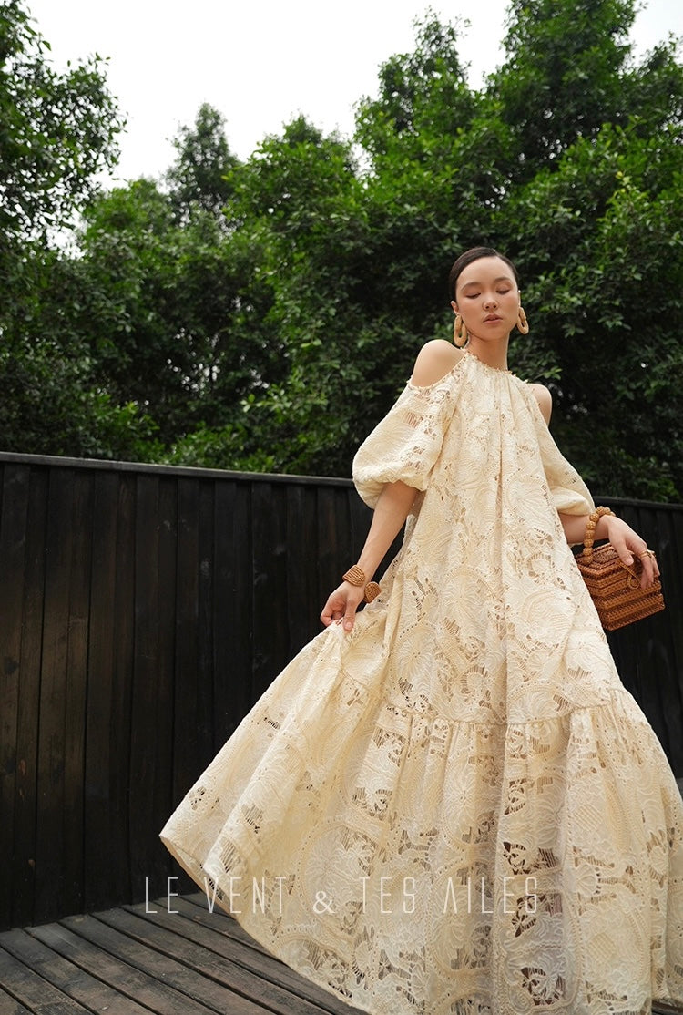 LE VENT & TES AILES | Dawn of Lace Flowy Dress