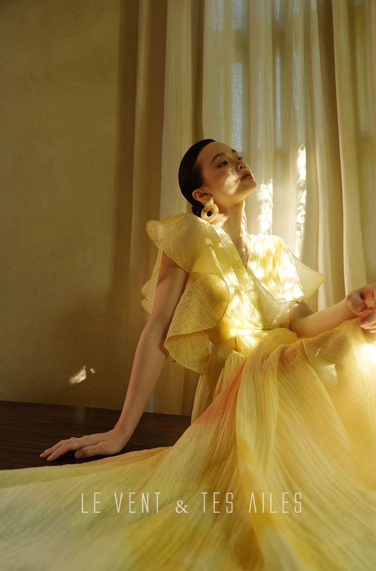 LE VENT & TES AILES | Amber Bloom Flowy Dress