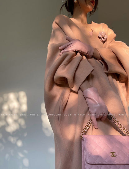 Aconiconi | Soft Lover Double Faced Premium Wool Coat