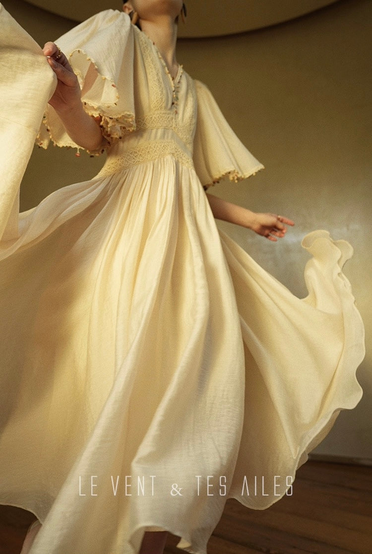 LE VENT & TES AILES | Femme Silhouette Summer Dress