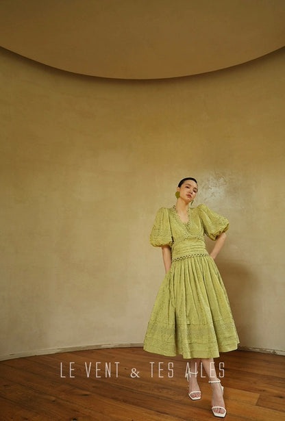 LE VENT & TES AILES | Écriture Fine Skirt Set