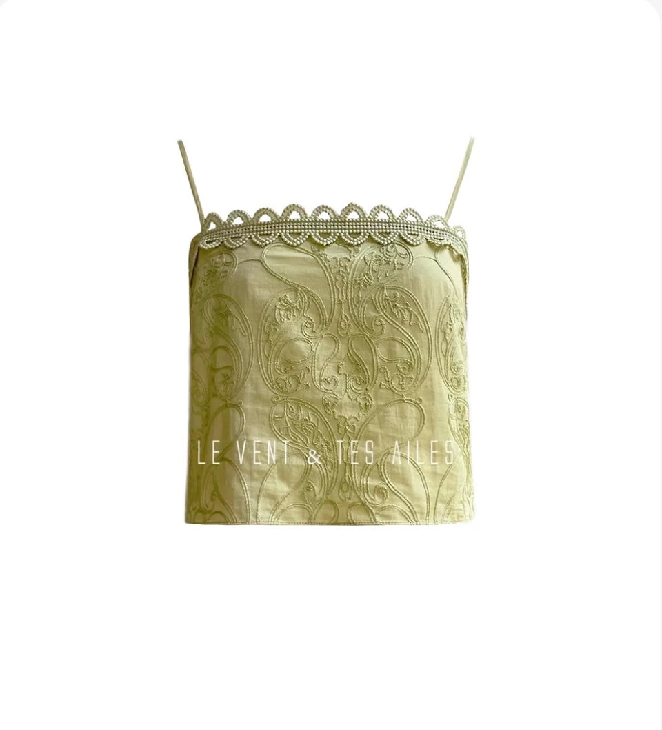 LE VENT & TES AILES | Écriture Fine Skirt Set