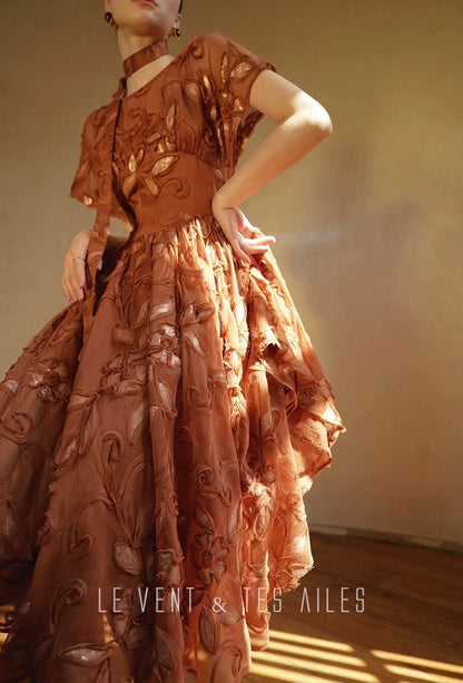 LE VENT & TES AILES | Miel Lumière Evening Dress