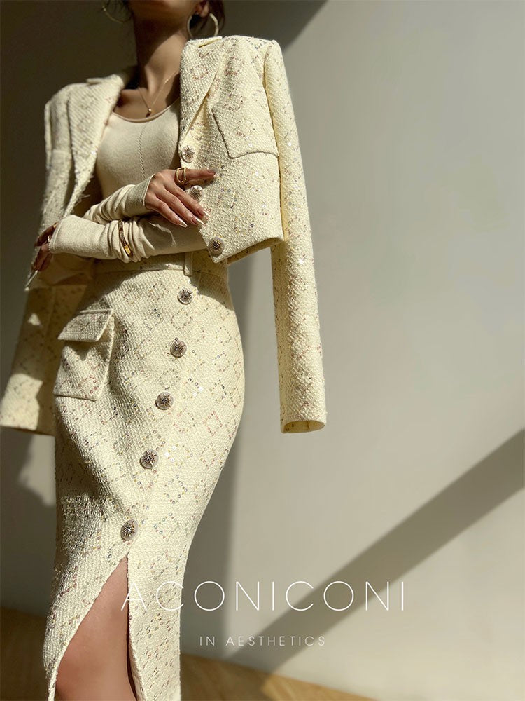 Aconiconi | Mid Winter Skirt Suit