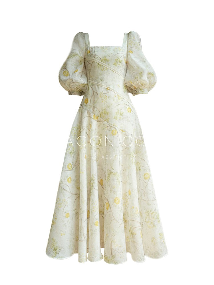 Aconiconi | Wisteria Drift Flowy Summer Dress