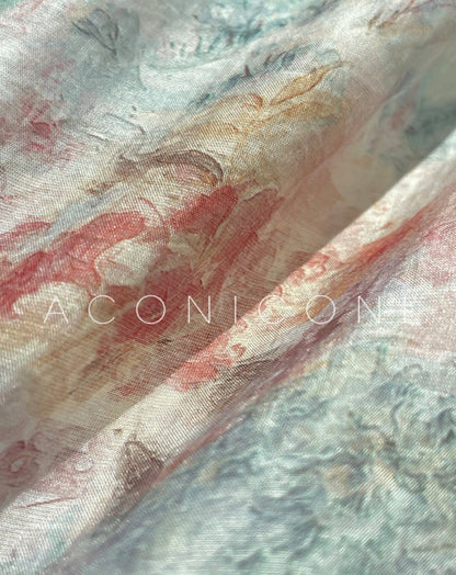 Aconiconi｜Calantha Puff Short-Sleeve Dress