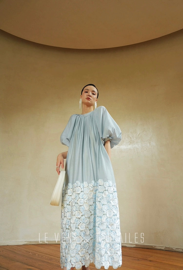LE VENT & TES AILES | Azure Romance Dress