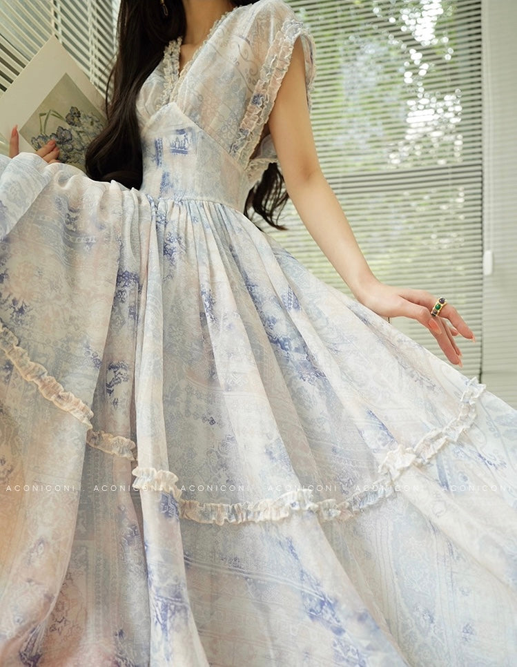 Aconiconi ｜Sunday Belle Elegant Dress