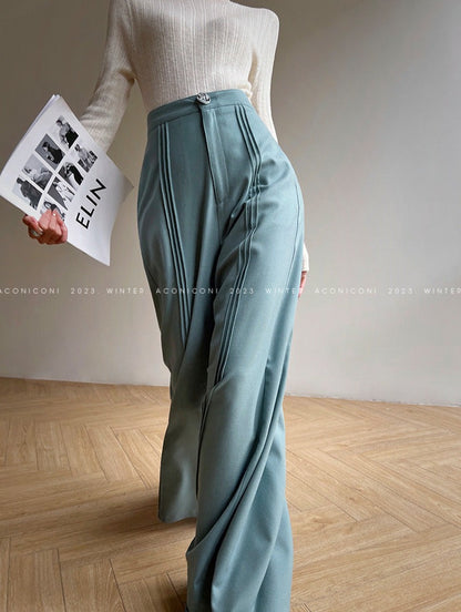 Aconiconi｜Vintage Wide Leg Pants