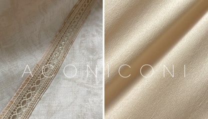 Aconiconi｜Warm Spring Retro Long Dress