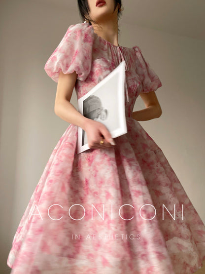 Aconiconi | Spring Brewing Tea Time French Dress