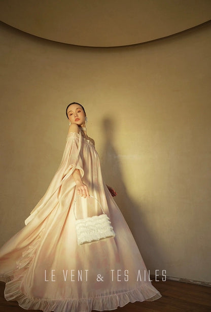 LE VENT & TES AILES | Rosalie Rouge Flowy Dress