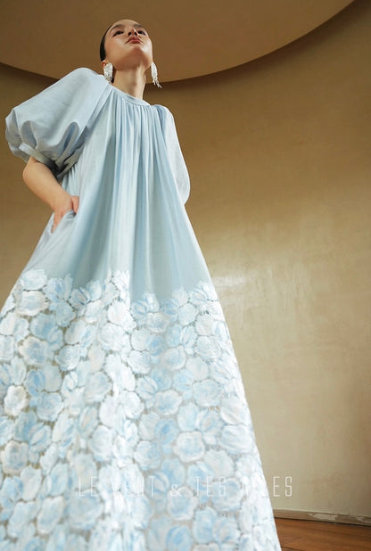 LE VENT & TES AILES | Azure Romance Dress