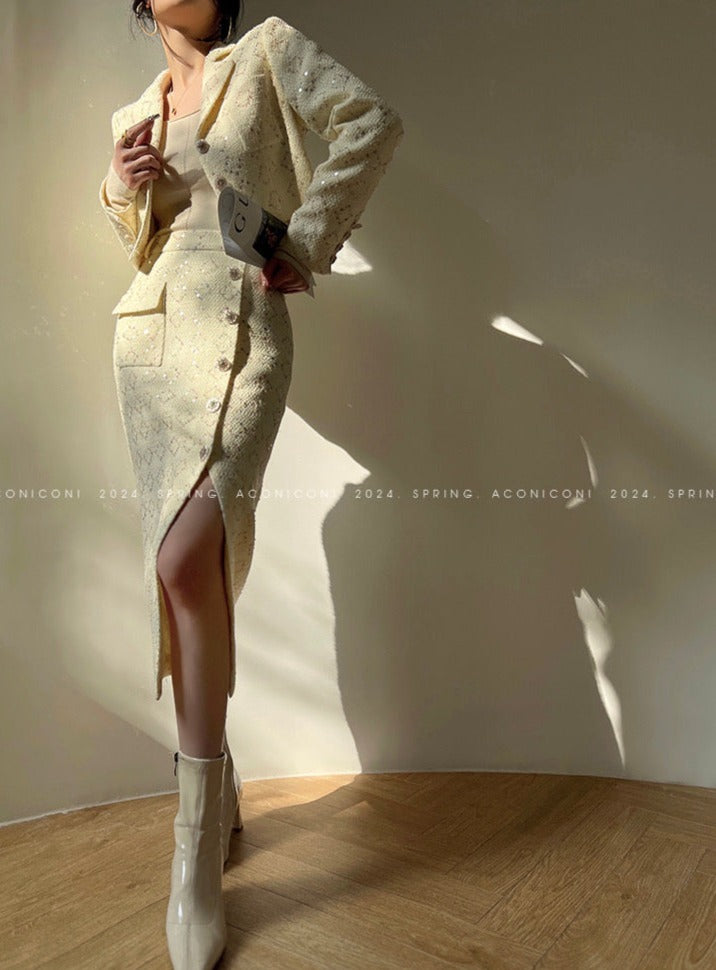 Aconiconi | Mid Winter Skirt Suit