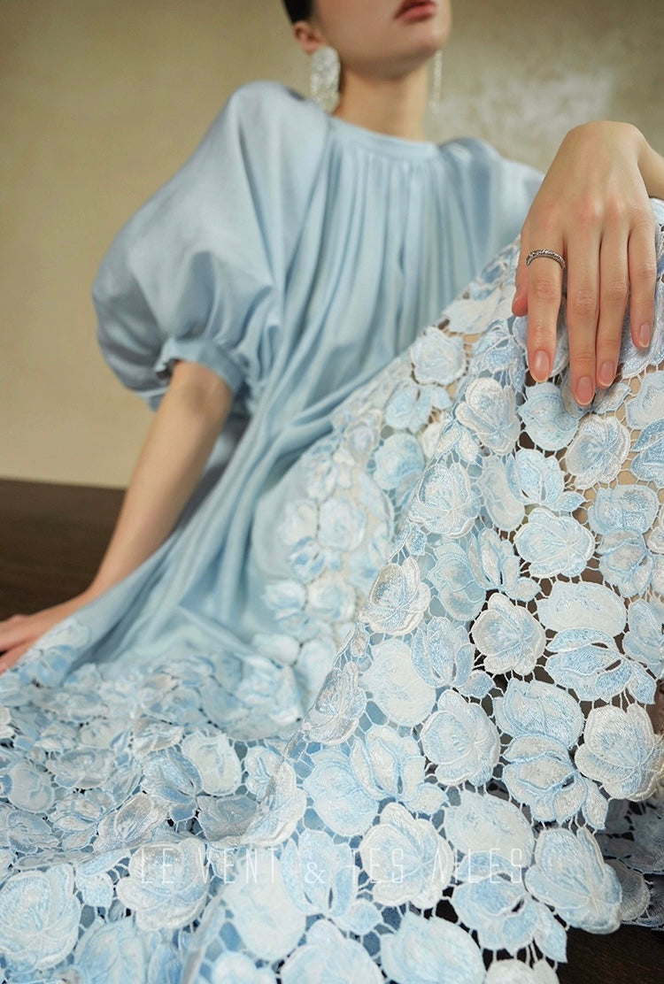 LE VENT & TES AILES | Azure Romance Dress