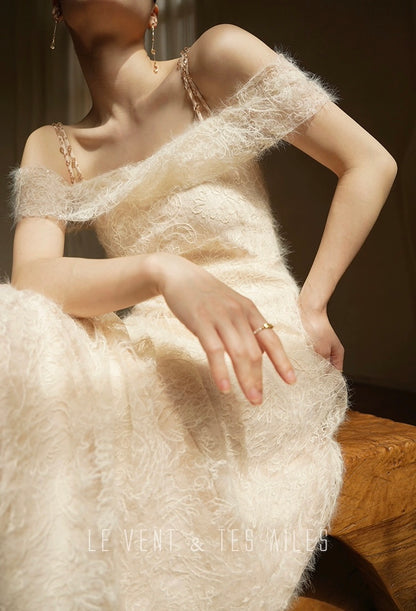 LE VENT & TES AILES | Vienna Whisper Off Shoulder Dress