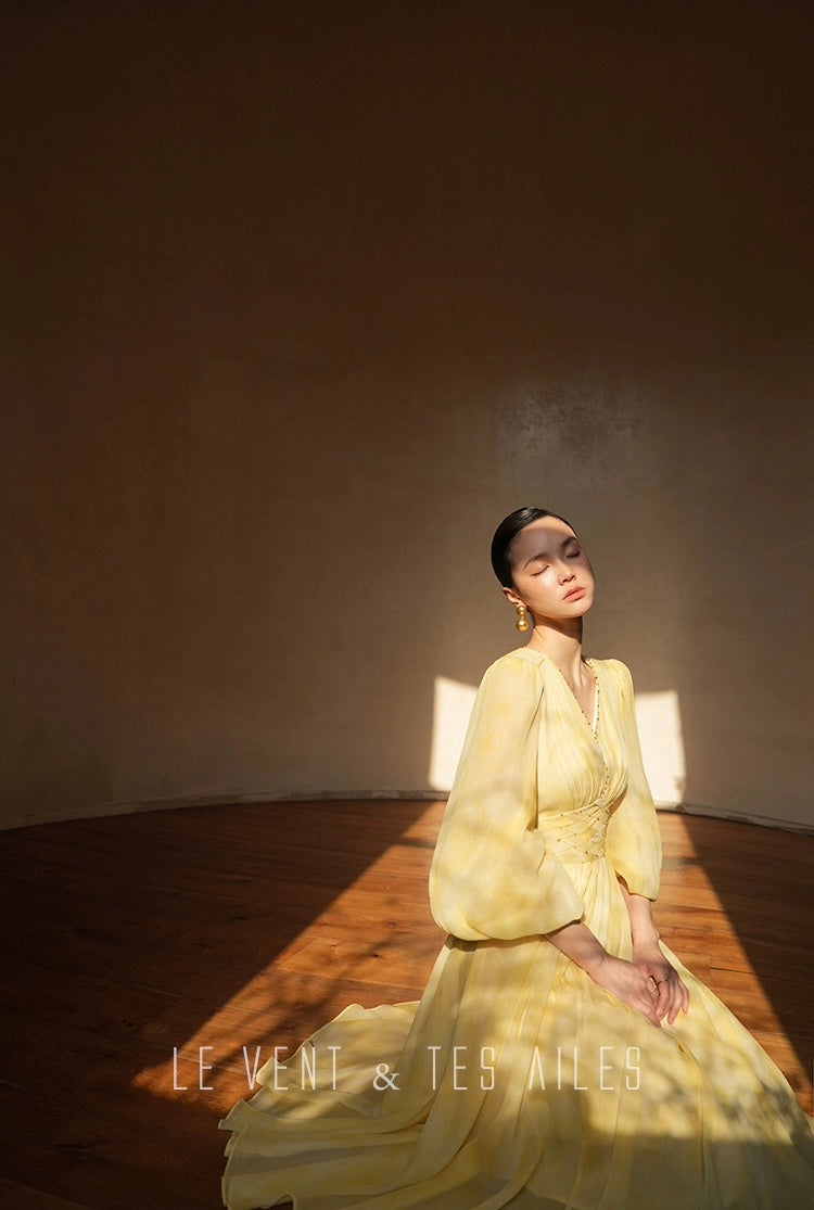 LE VENT & TES AILES | Marigold Muse Long Dress