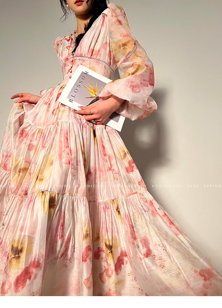 Yutang High-End Flowy Dress