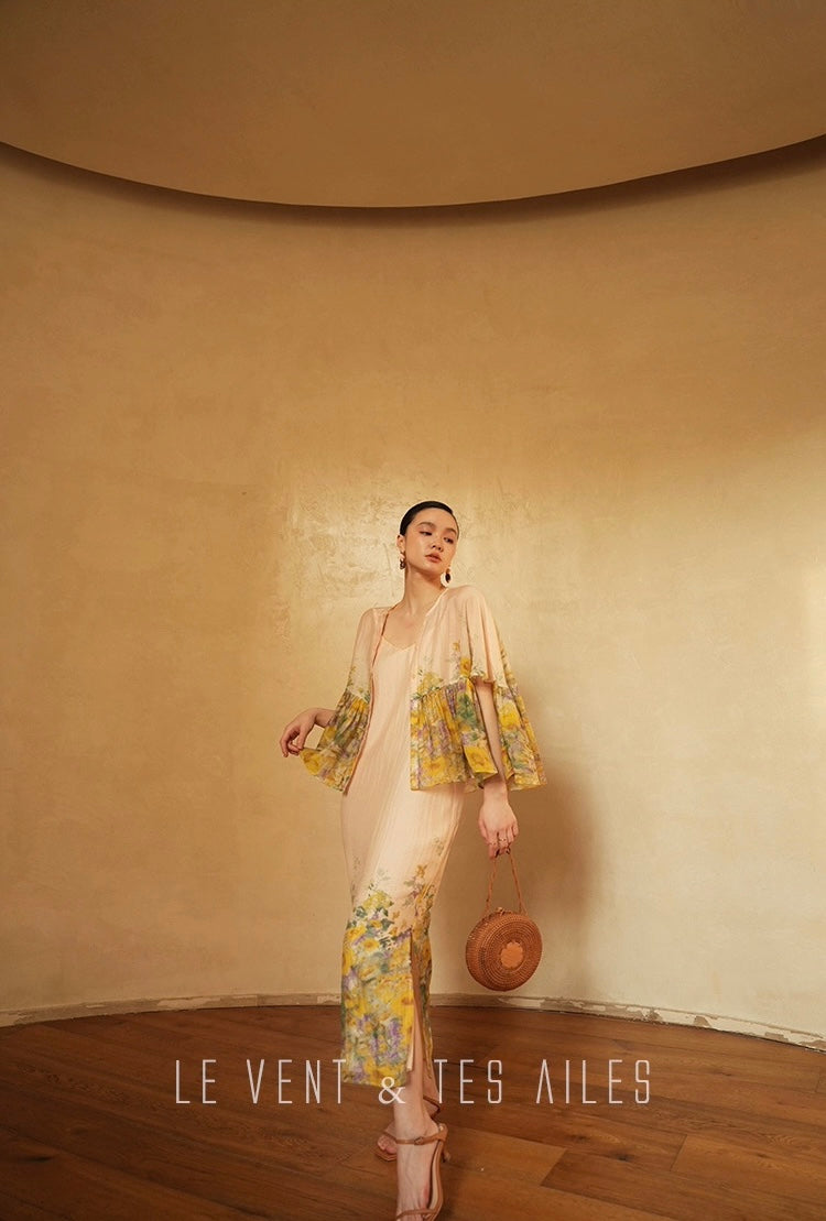 LE VENT & TES AILES | Amber Bloom Dress Set