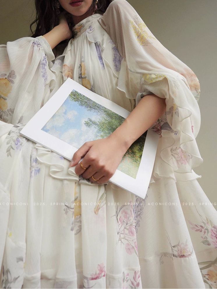 Aconiconi | Fleur de Lune Flowy Dress