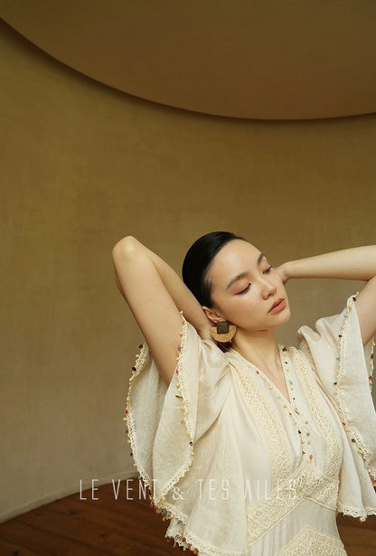 LE VENT & TES AILES | Femme Silhouette Summer Dress