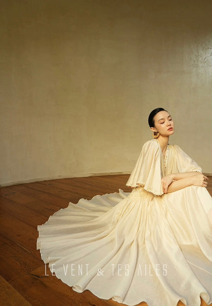 LE VENT & TES AILES | Femme Silhouette Summer Dress