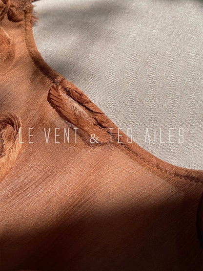 LE VENT & TES AILES | Miel Lumière Evening Dress
