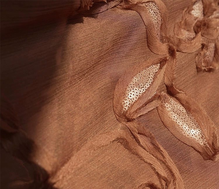 LE VENT & TES AILES | Miel Lumière Evening Dress