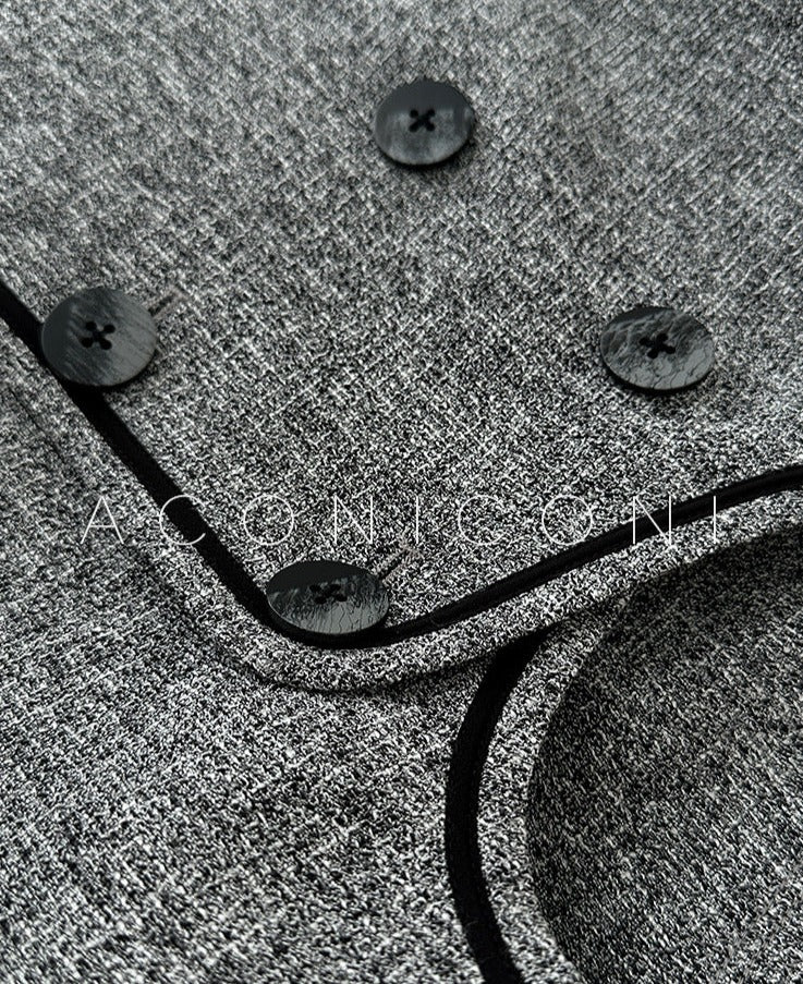 Aconiconi｜Kawashima Girl Elegant Temperament Dress Suit Sling Long Dress