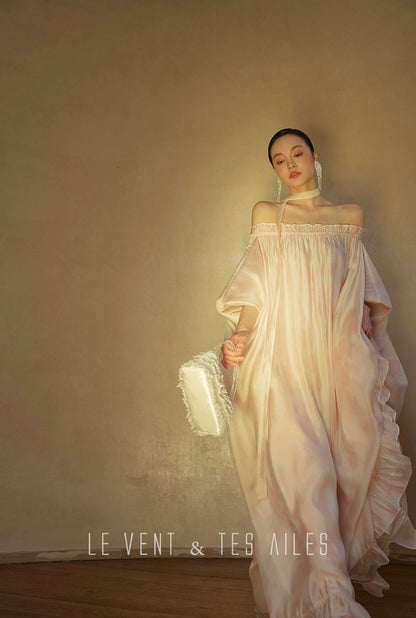 LE VENT & TES AILES | Rosalie Rouge Flowy Dress